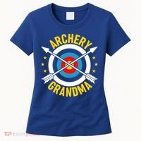 Archery Grandma Archer Bow Shooting Mothers Day Gift Women's T-Shirt thumb 0