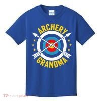 Archery Grandma Archer Bow Shooting Mothers Day Gift Kids T-Shirt thumb 0