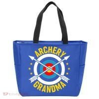 Archery Grandma Archer Bow Shooting Mothers Day Gift Tote Bag thumb 0