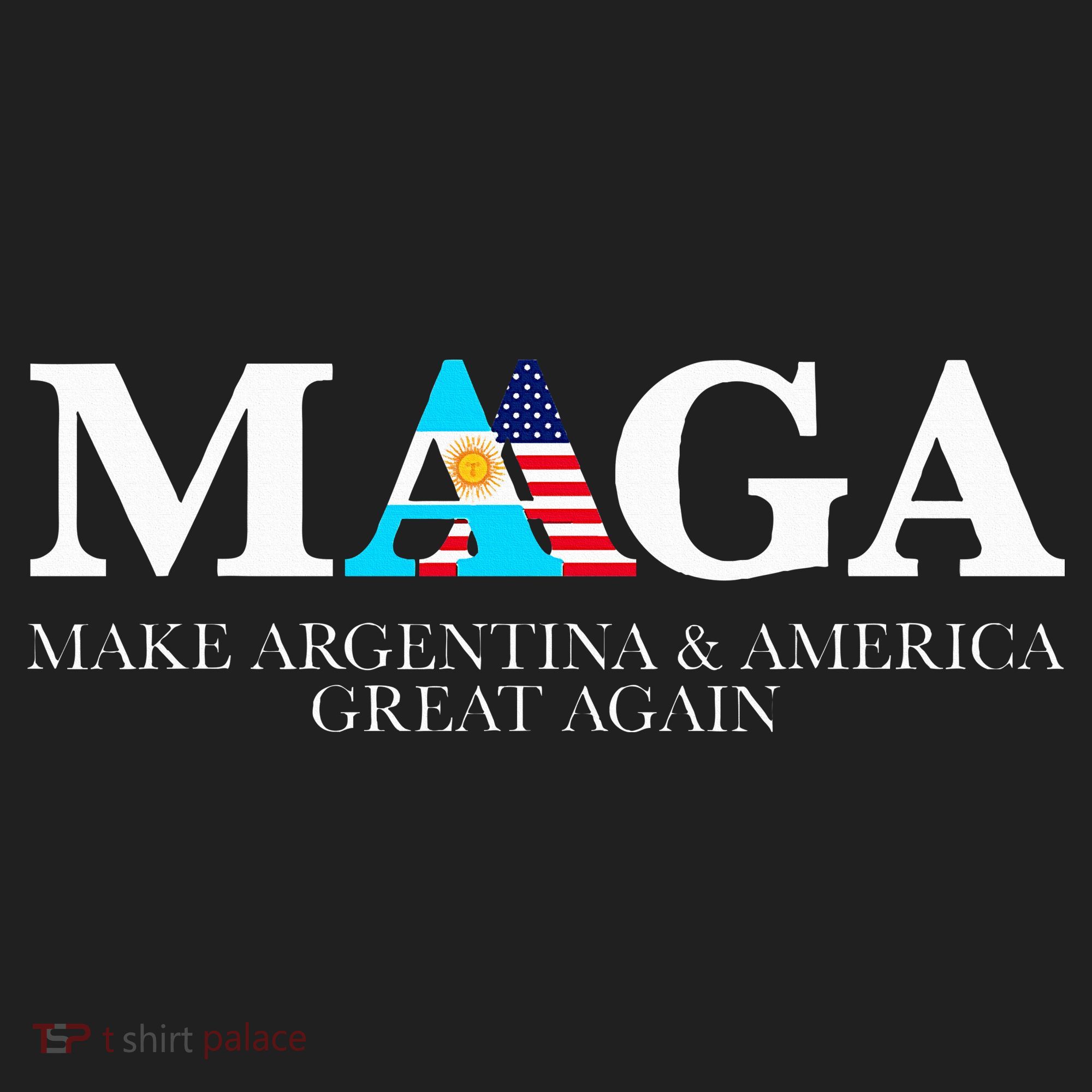 America Great Again Trump Milei 2024 Women's Sweatshirt