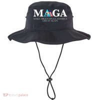 America Great Again Trump Milei 2024 Bucket Hat thumb 0