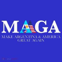 America Great Again Trump Milei 2024 Tumbler thumb 3
