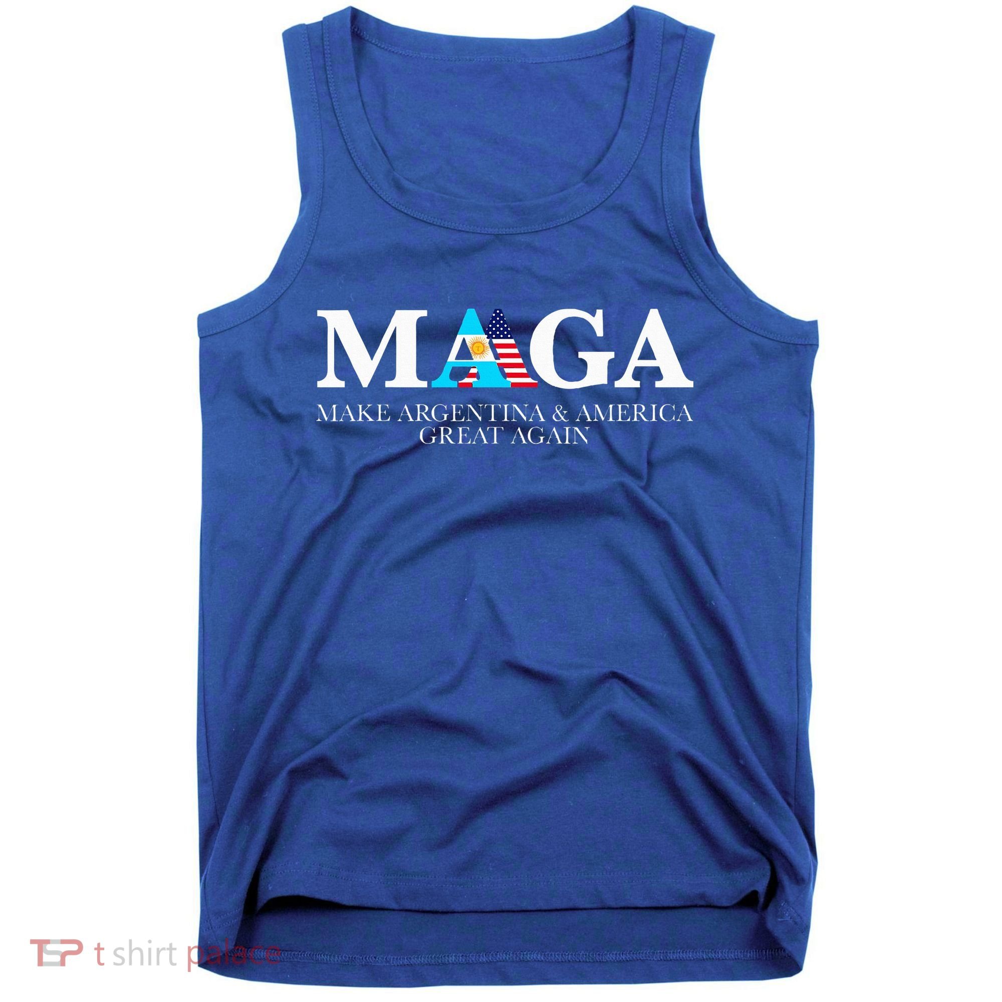 America Great Again Trump Milei 2024 Tank Top
