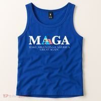 America Great Again Trump Milei 2024 Tank Top thumb 2