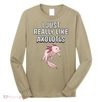 Axolotl Gift Axolotl Stuff Anatomy Of An Axolotl 26 Long Sleeve Shirt thumb 0