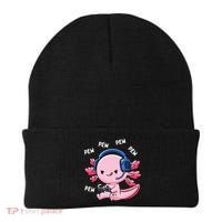 Axolotl Gaming Anime Video Game Pew Gamer Beanie thumb 0