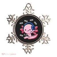 Axolotl Gaming Anime Video Game Pew Gamer Ornament thumb 0