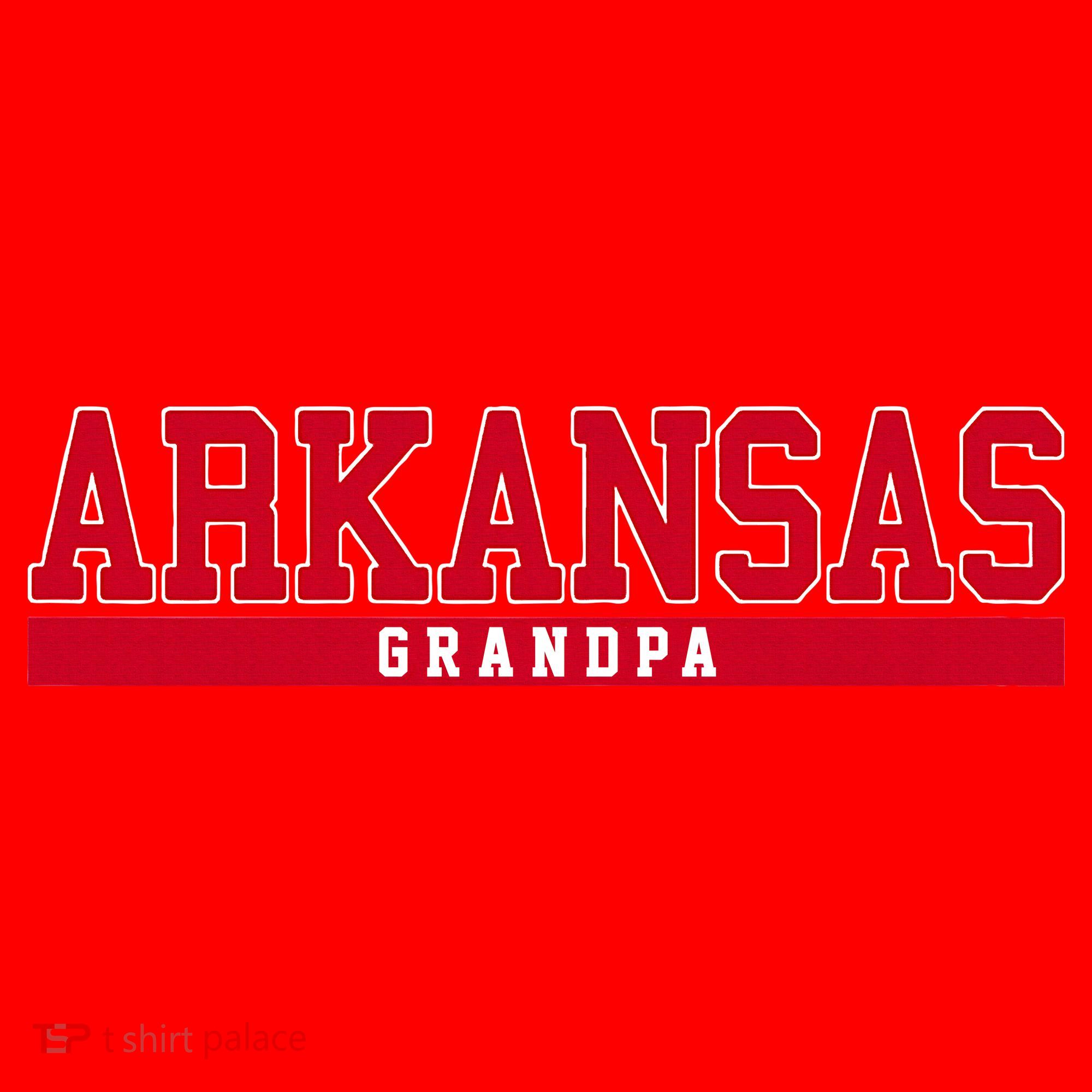 Arkansas Grandpa Santa Hat