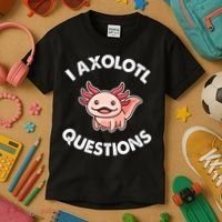 Axolotl Gift Kids T-Shirt thumb 3