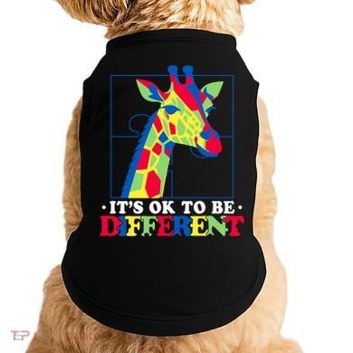 Autism Giraffe Doggie Tank