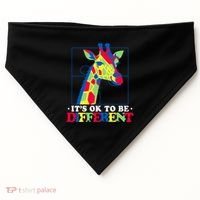 Autism Giraffe USA-Made Doggie Bandana thumb 0