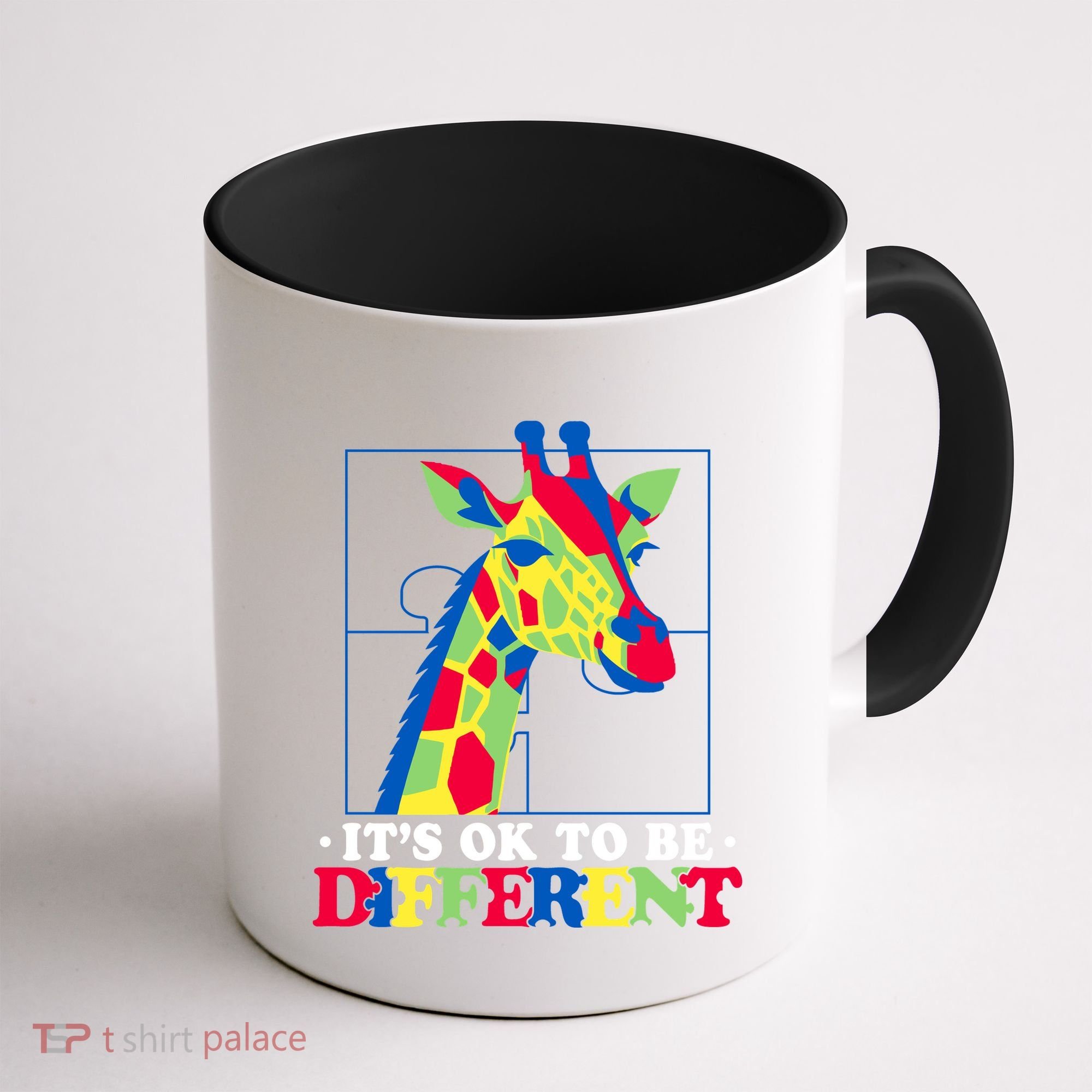 Autism Giraffe Coffee Mug