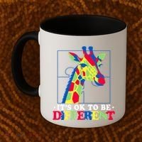 Autism Giraffe Coffee Mug thumb 2