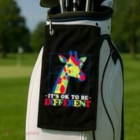 Autism Giraffe Golf Towel thumb 2
