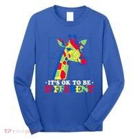 Autism Giraffe Long Sleeve Shirt thumb 0