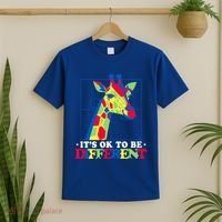 Autism Giraffe T-Shirt thumb 2