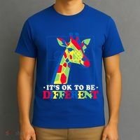 Autism Giraffe T-Shirt thumb 3