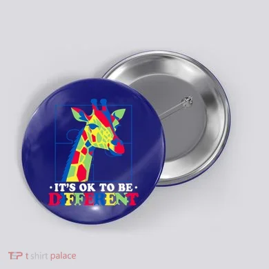 Autism Giraffe Button