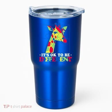 Autism Giraffe Tumbler