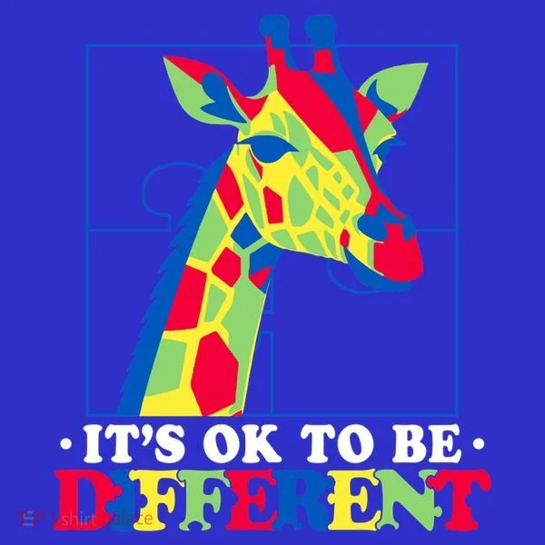 Autism Giraffe Tumbler