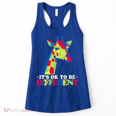 Autism Giraffe Women's Tank Top