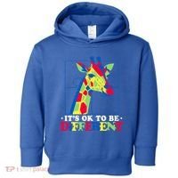 Autism Giraffe Toddler Hoodie thumb 0