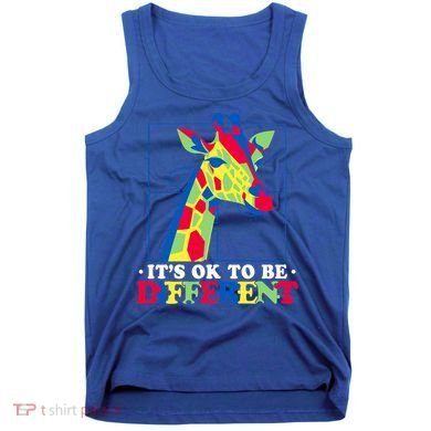 Autism Giraffe Tank Top