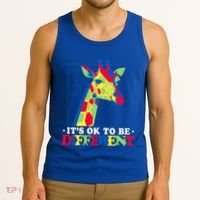 Autism Giraffe Tank Top thumb 3