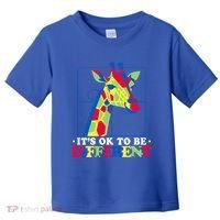 Autism Giraffe Toddler T-Shirt thumb 0