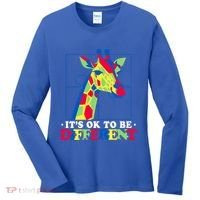 Autism Giraffe Women's Long Sleeve Shirt thumb 0