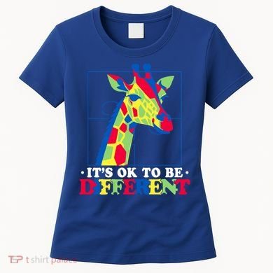 Autism Giraffe Women's T-Shirt