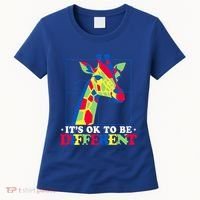 Autism Giraffe Women's T-Shirt thumb 0