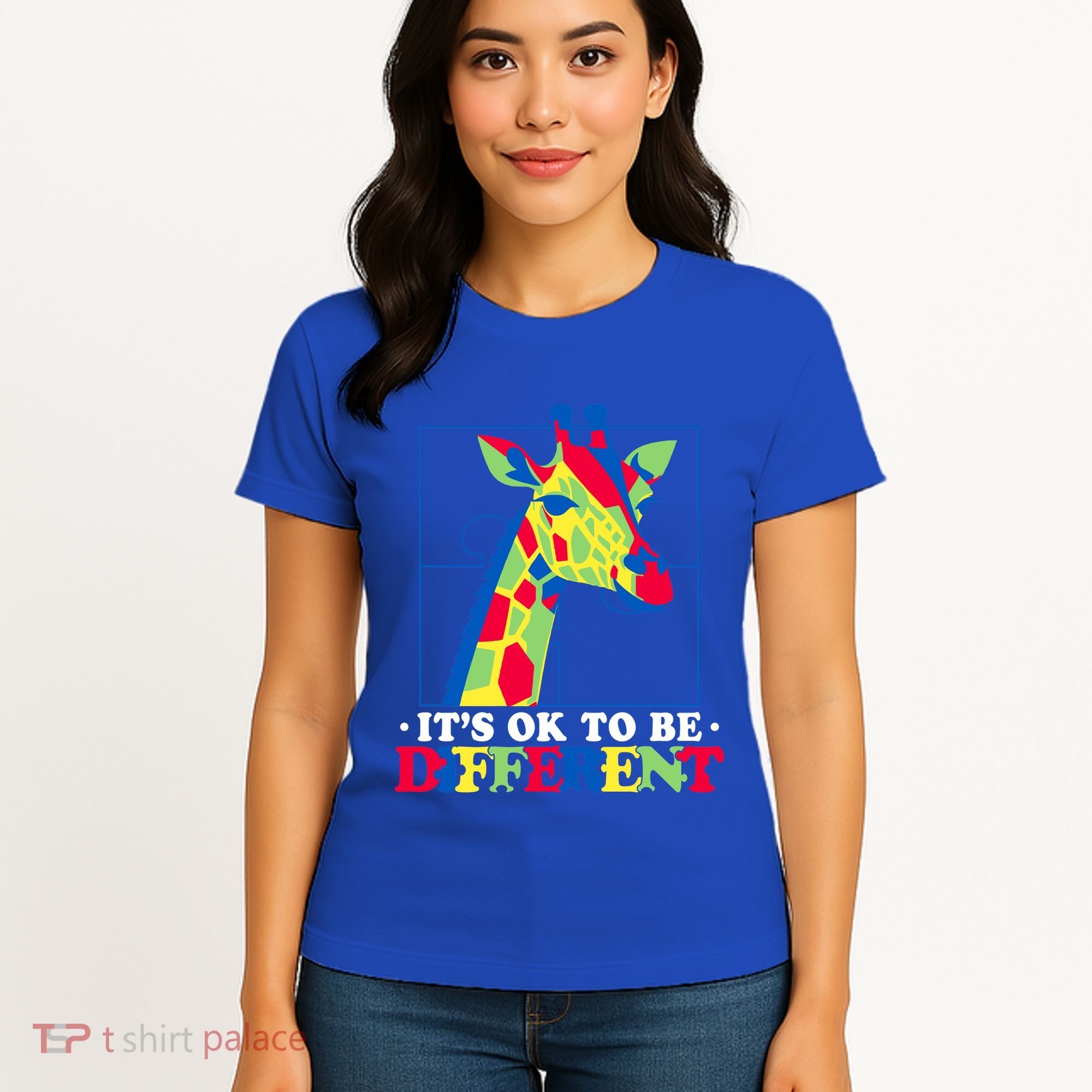 Autism Giraffe Women's T-Shirt