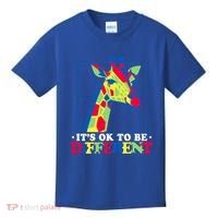 Autism Giraffe Kids T-Shirt thumb 0