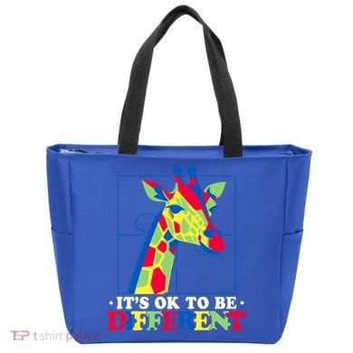 Autism Giraffe Tote Bag