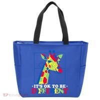 Autism Giraffe Tote Bag thumb 0