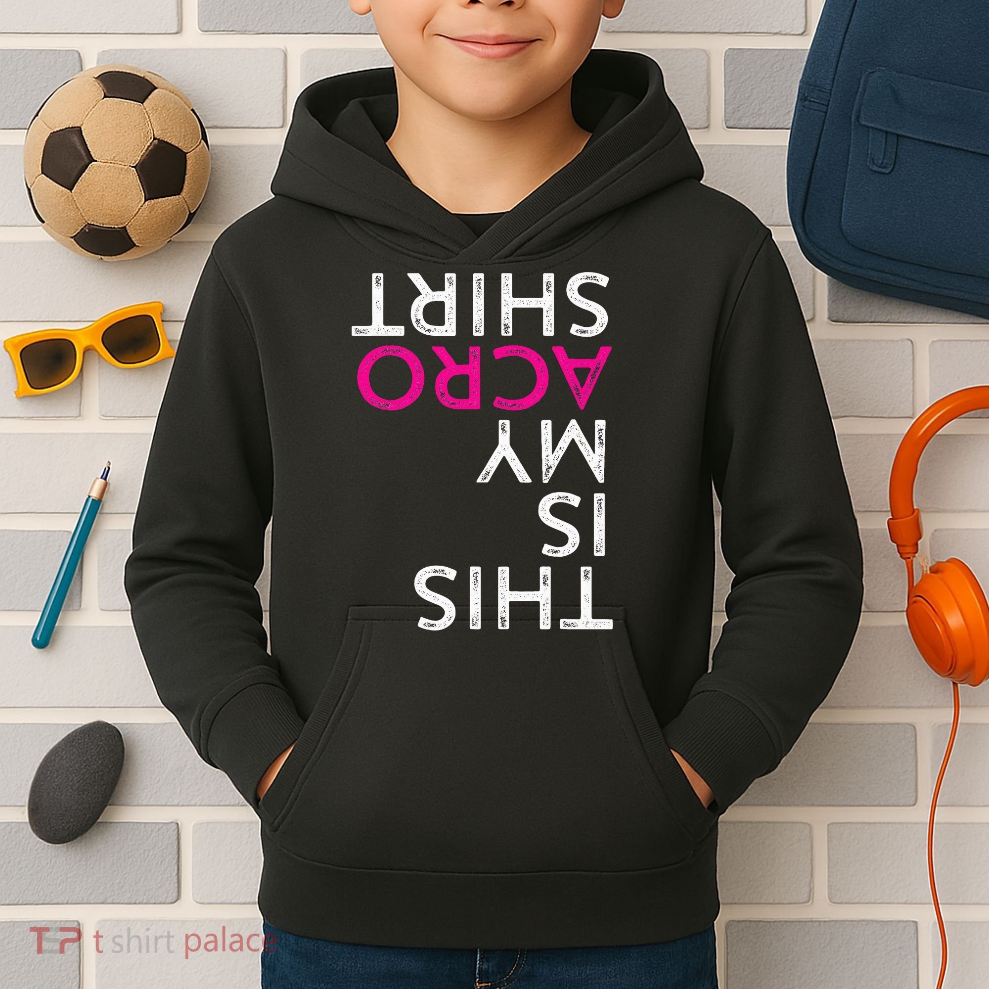 Acro Gift Acrobatic Arts Yoga Dance Kids Hoodie