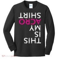 Acro Gift Acrobatic Arts Yoga Dance Kids Long Sleeve Shirt thumb 0