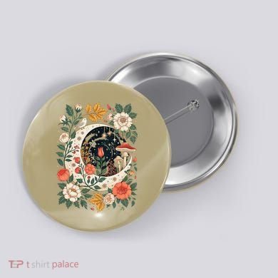 Aesthetic Goblincore And Dark Cottagecore Pigeon Mushroom Button