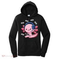 Axolotl Gaming Anime Video Game Pew Gamer Women's Hoodie thumb 0