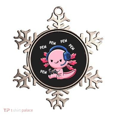 Axolotl Gaming Anime Video Game Pew Gamer Ornament
