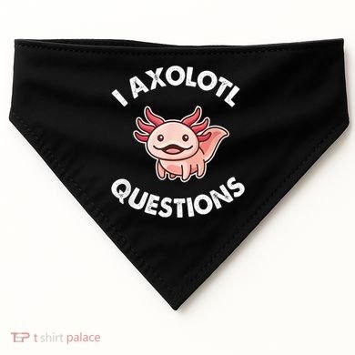 Axolotl Gift USA-Made Doggie Bandana
