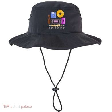 A Good Apparel Co. Never Forget Retro Vintage Cassette Tape Floppy Disk Vhs Cd Bucket Hat
