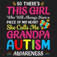 Autism Grandpa Autism Awareness Grandad Autism Motivation Beanie thumb 2