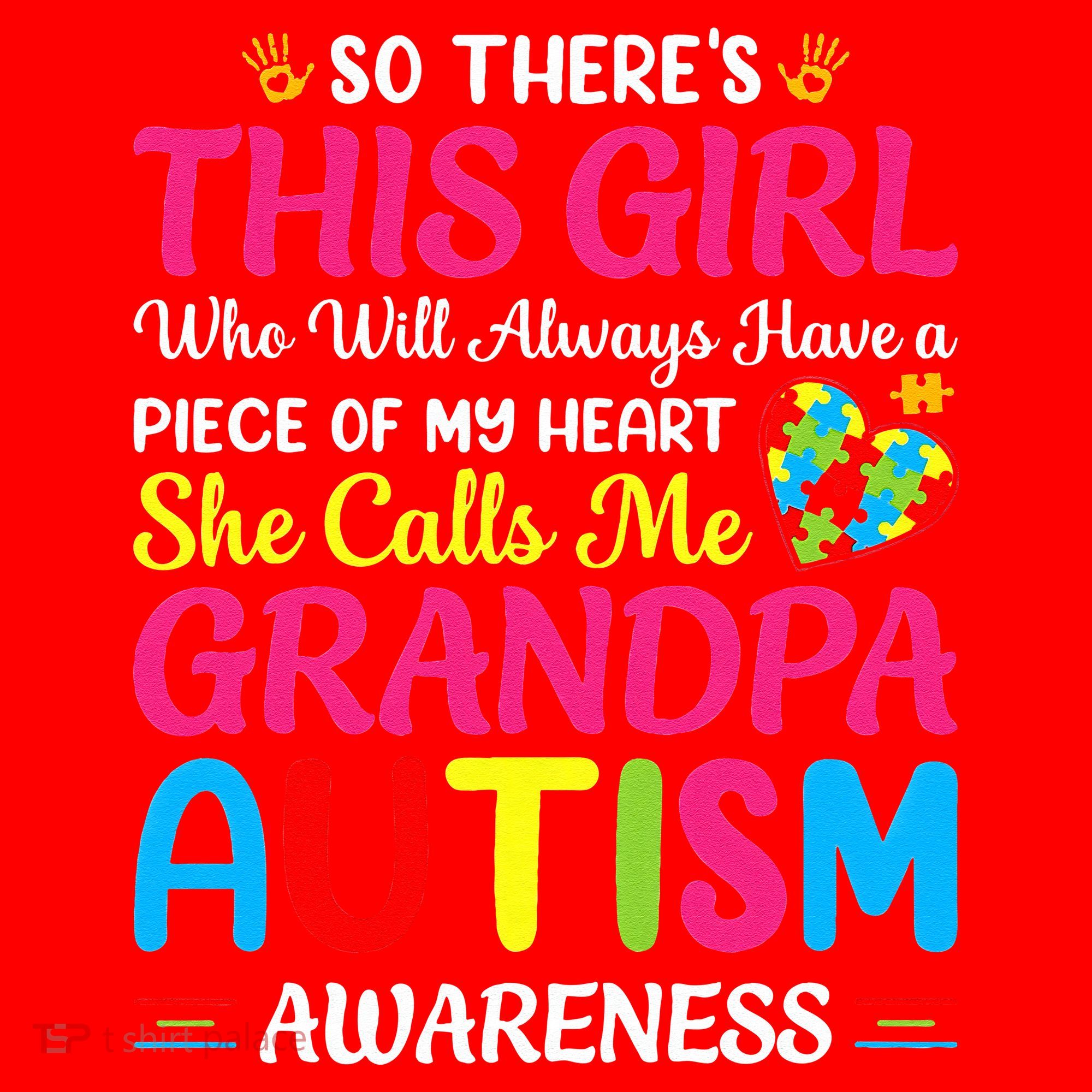 Autism Grandpa Autism Awareness Grandad Autism Motivation Santa Hat