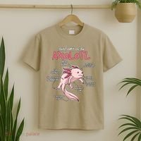 Axolotl Gift Axolotl Stuff Anatomy Of An Axolotl T-Shirt thumb 2