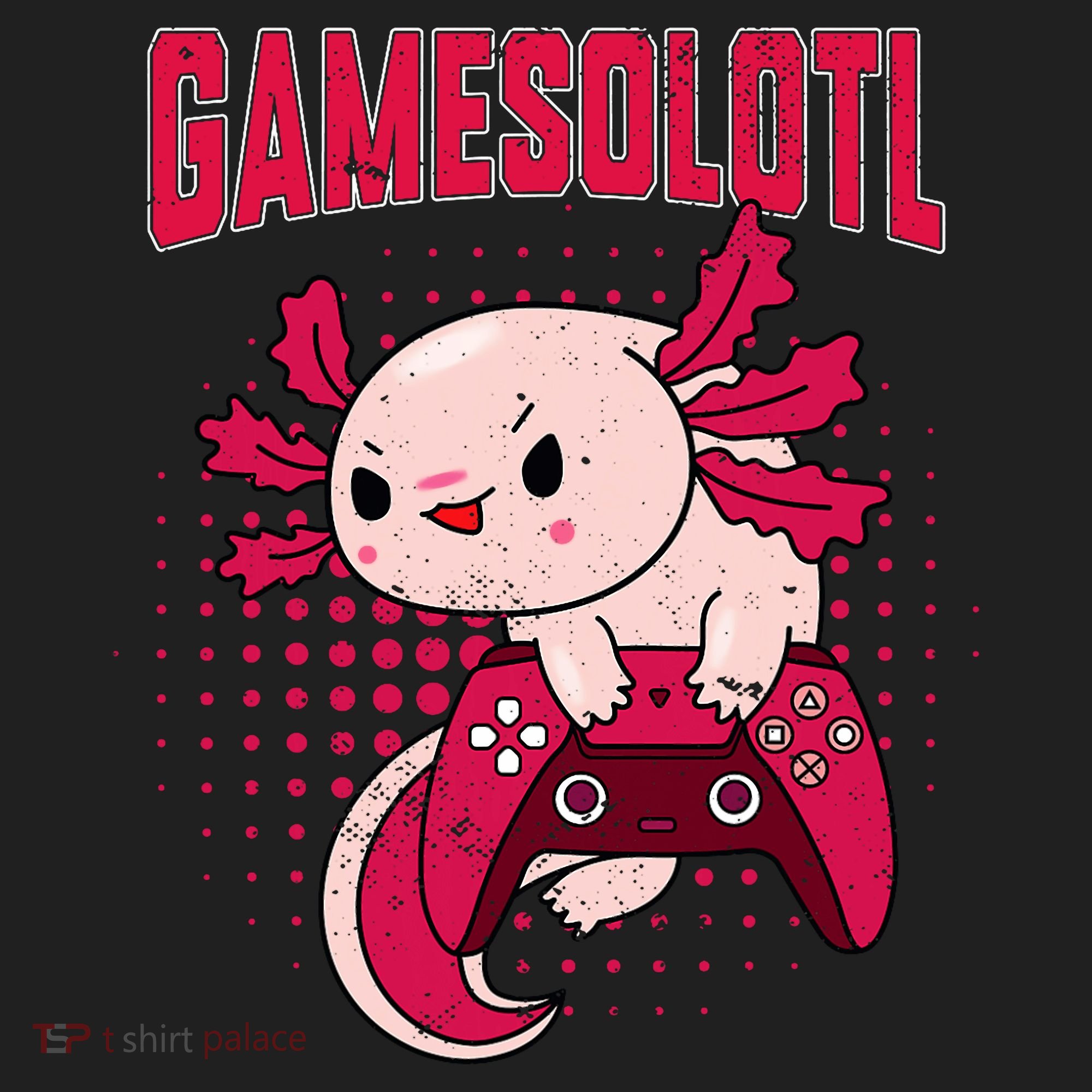 Axolotl Gamer Apparel Co. Gamer Axolotl Lover Cute Axolotl Gaming Retro Video Gamer Women's Sweatshirt