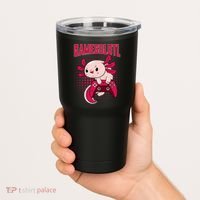 Axolotl Gamer Apparel Co. Gamer Axolotl Lover Cute Axolotl Gaming Retro Video Gamer Tumbler thumb 2