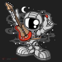 Astronaut Guitar Women's Sweatshirt thumb 2