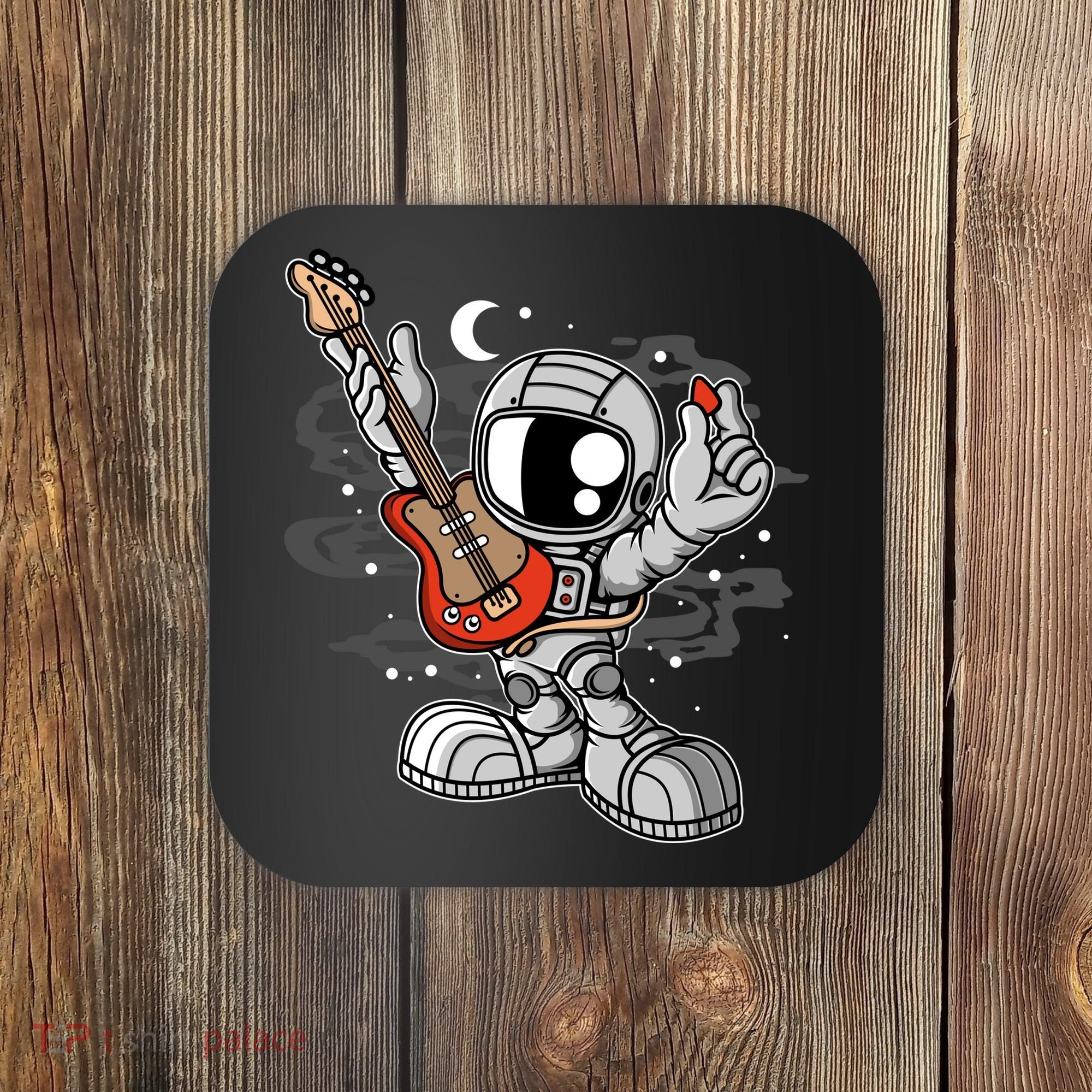 Astronaut Guitar Coaster